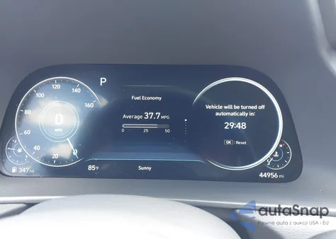 2020 Hyundai Sonata Sel z USA, uszkodzony, nr VIN 5NPEF4JA9LH001433